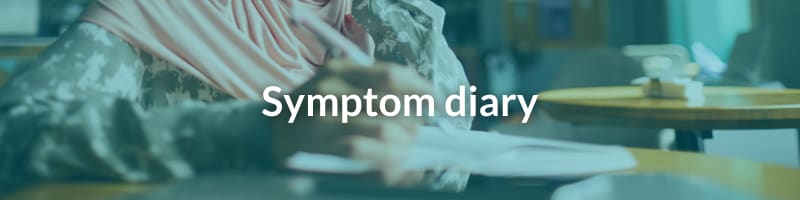 Symptom diary