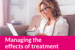 Managing the effects of treatment