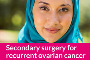 Secondary surgery for recurrent ovarian cancer