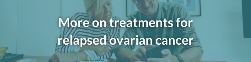 More on treatments for relapsed ovarian cancer